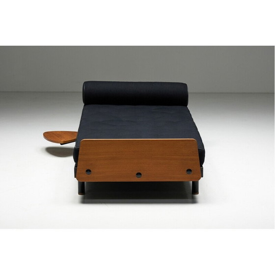 Image 1 of Tagesbett aus lackiertem Metall von Jean Prouvé, Frankreich 1950