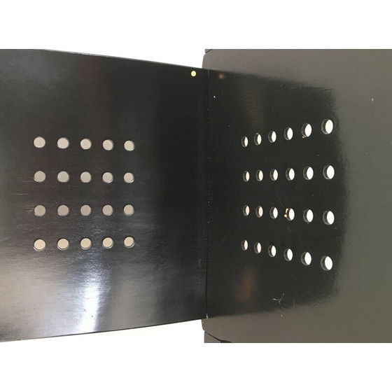 Image 1 of Satz von 6 Stühlen aus schwarz lackiertem Holz, 1993