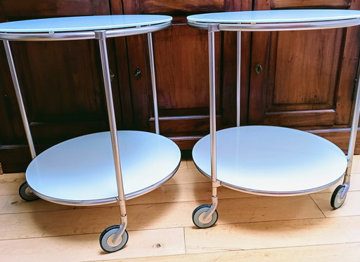 2x Beistelltisch Vintage