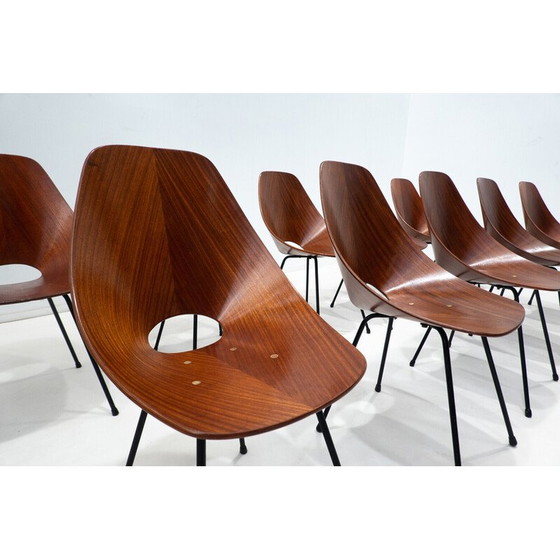 Image 1 of Esszimmerstuhl "Medea" von Vittorio Nobili, Italien 1955