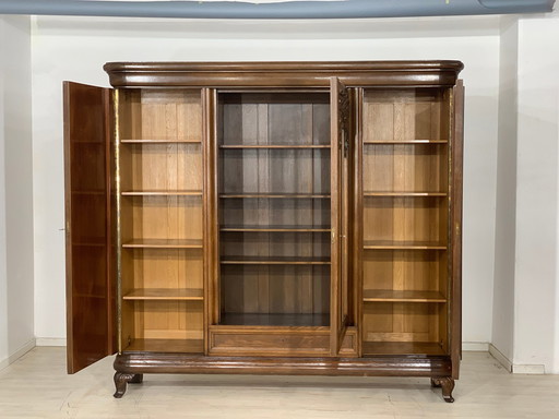 Gründerzeit schrank bücherschrank wohnzimmerschrank antik um 1900