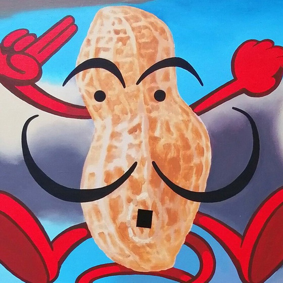 Image 1 of Vintage-Gemälde "Dali pop" Porträt von Pierre Jacob