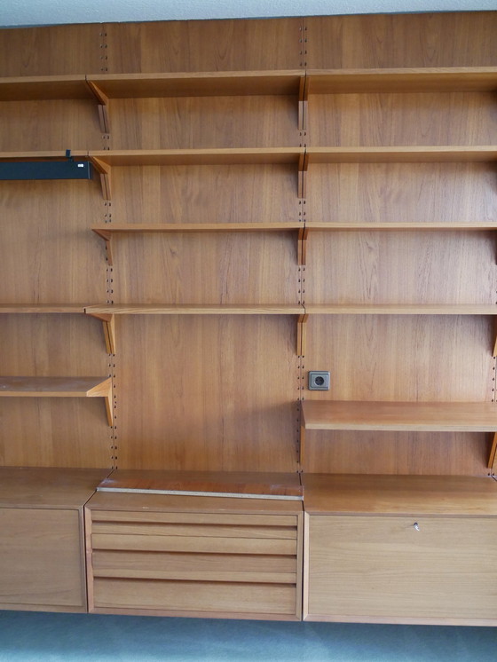 Image 1 of Poul Cadovius Regalwand Schrankwand Royal Shelf System Regalsystem 