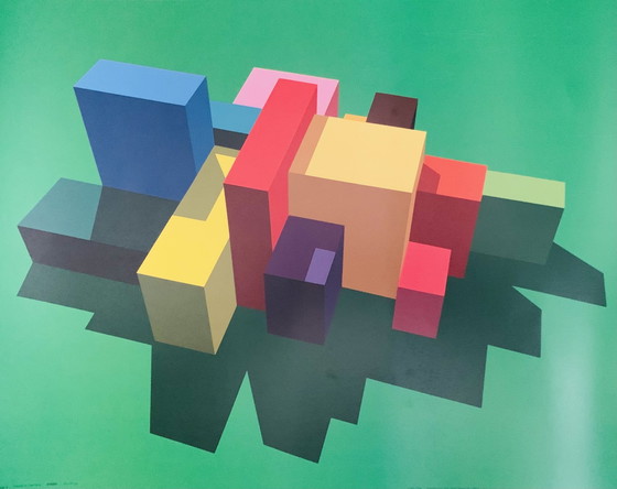 Image 1 of Julian Opie, "Imagine You Can Order These (3), 1992". In ausgezeichnetem Zustand.