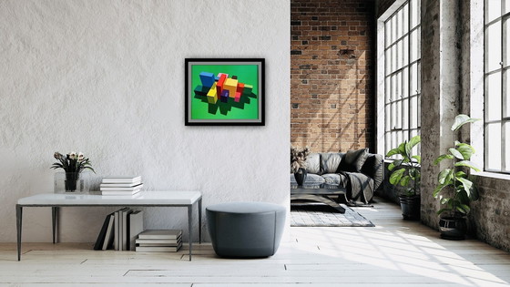 Image 1 of Julian Opie, "Imagine You Can Order These (3), 1992". In ausgezeichnetem Zustand.