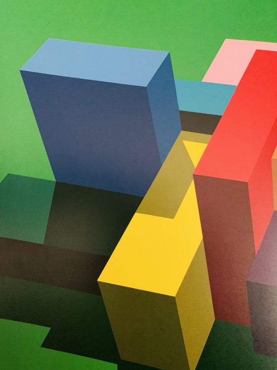 Image 1 of Julian Opie, "Imagine You Can Order These (3), 1992". In ausgezeichnetem Zustand.