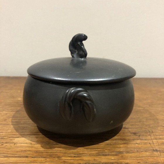 Image 1 of Vintage-Keramikdose von Ceramony Vallauris, 1950