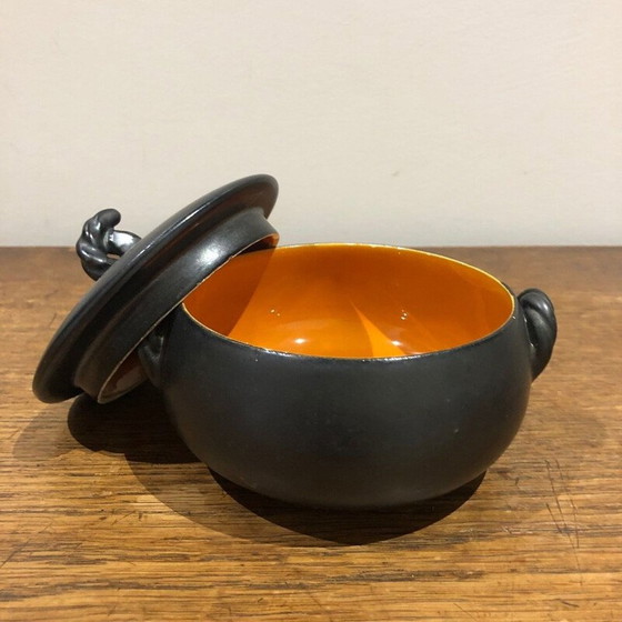 Image 1 of Vintage-Keramikdose von Ceramony Vallauris, 1950