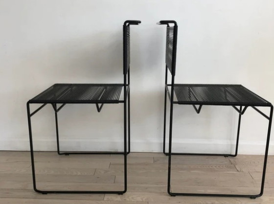 Image 1 of 2x Padova Fly Line Spaghetti-Stühle