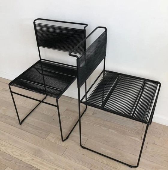 Image 1 of 2x Padova Fly Line Spaghetti-Stühle