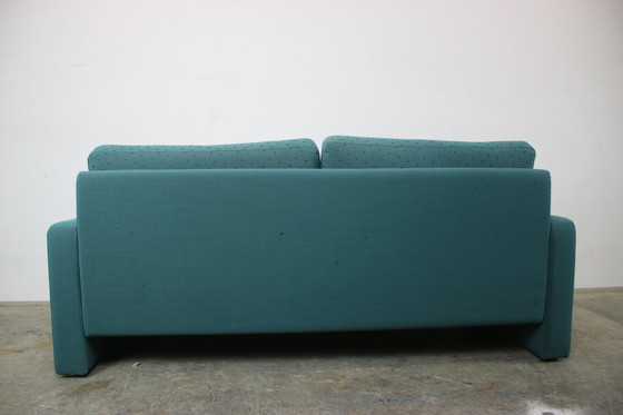 Image 1 of Cor Conseta Couch Türkis Gepunkteter Stoff Kopfstütze Sofa