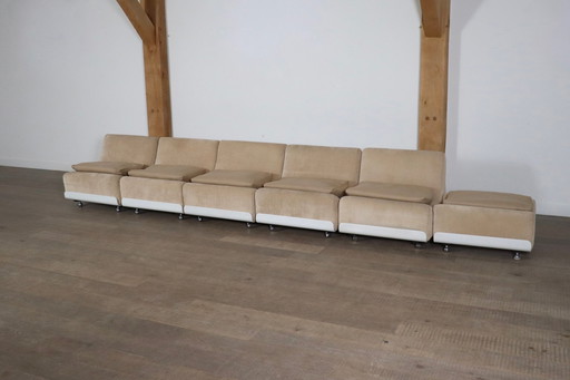 COR Orbis Modulares Sofa aus beigem Kord von Luigi Colani, 1970er Jahre