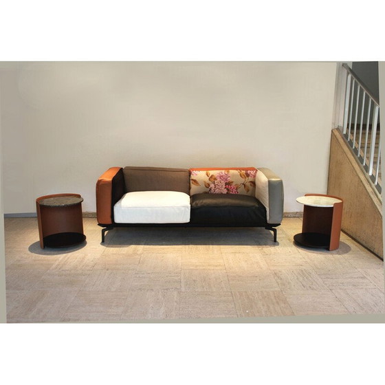 Image 1 of Vintage Avalon 2-Sitzer-Sofa aus Samt und Baumwolle von Camerich