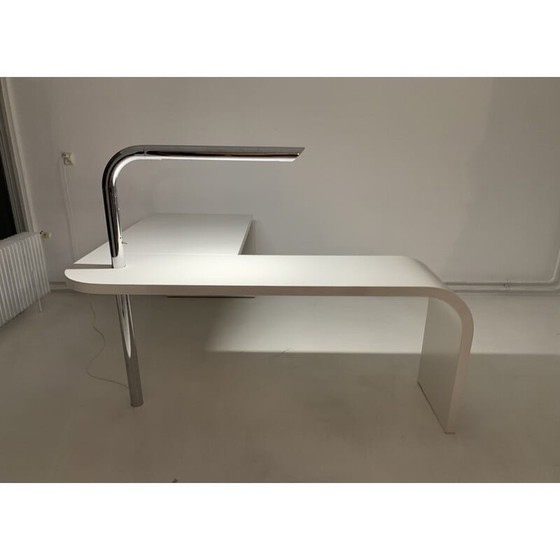 Image 1 of Alter Direk-Schreibtisch von Ennio Chiggio für Nikol International, 1979