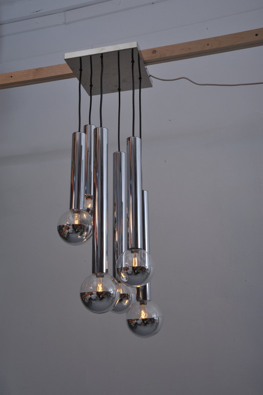Motoko Ishii Kaskade Deckenleuchte Staff 1970Er Jahre