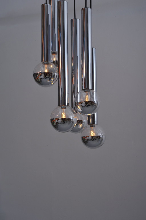 Motoko Ishii Kaskade Deckenleuchte Staff 1970Er Jahre