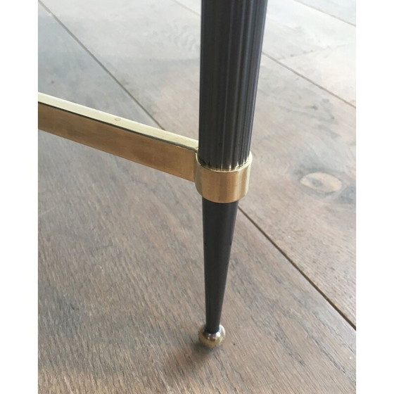 Image 1 of Vintage Messing Couchtisch Neoklassisch 1940