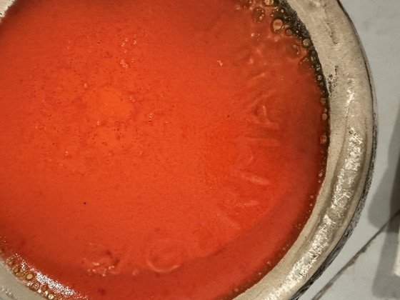 Image 1 of Fat Lava West Deutschland Keramik Boden Vase 1960'S