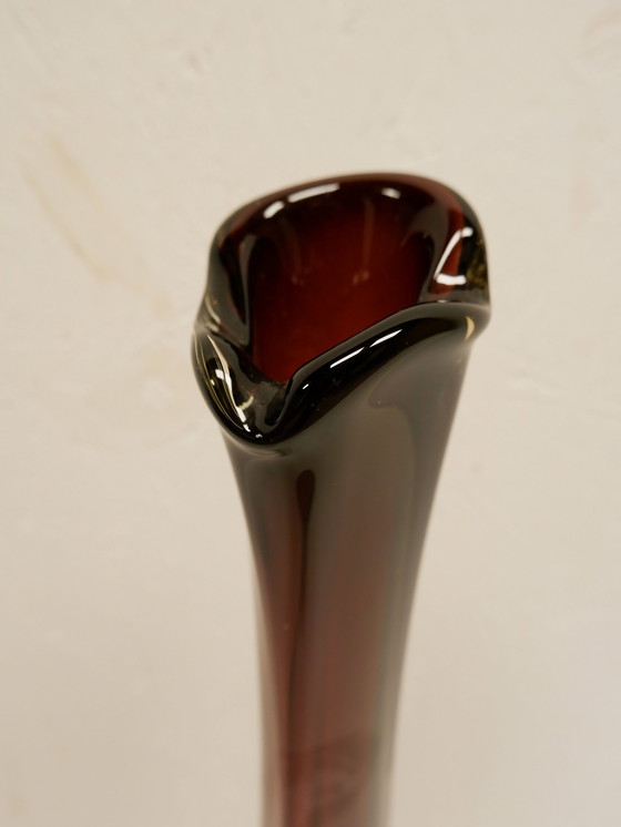 Image 1 of Hohe Glasvase, 67 cm