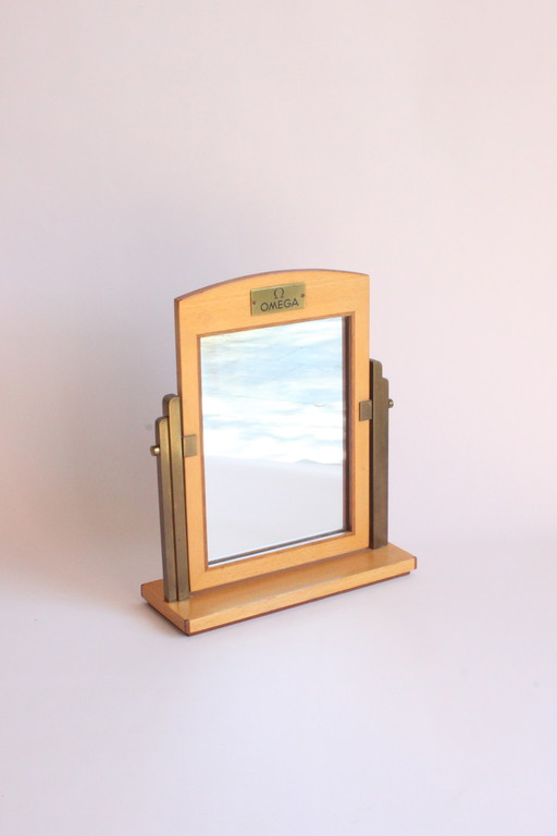 Omega Watch Boutique Spiegel, Schweiz 1940S