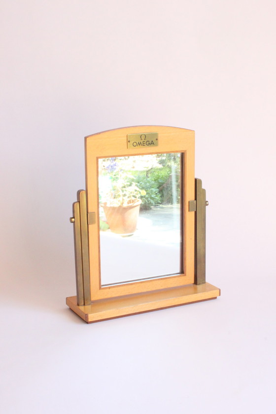 Image 1 of Omega Watch Boutique Spiegel, Schweiz 1940S