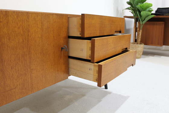 Image 1 of Vintage TV-Schrank, Kommode, Sideboard - Friedrich A. Flamme F.A.F. 1960er Jahre