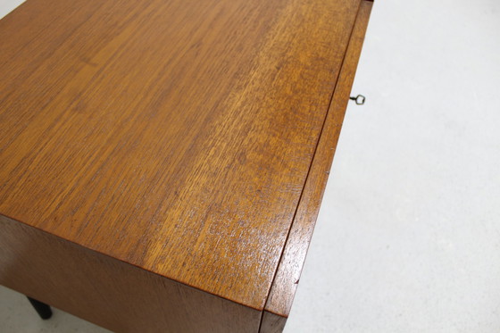 Image 1 of Vintage TV-Schrank, Kommode, Sideboard - Friedrich A. Flamme F.A.F. 1960er Jahre