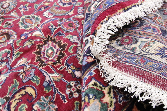 Image 1 of Original Handgeknüpfter Perserteppich Mashad 406 X 296 Cm Sehr Top Zustand Fein