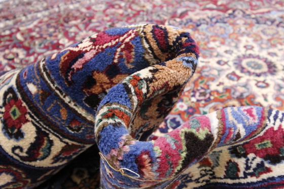 Image 1 of Original Handgeknüpfter Perserteppich Mashad 406 X 296 Cm Sehr Top Zustand Fein