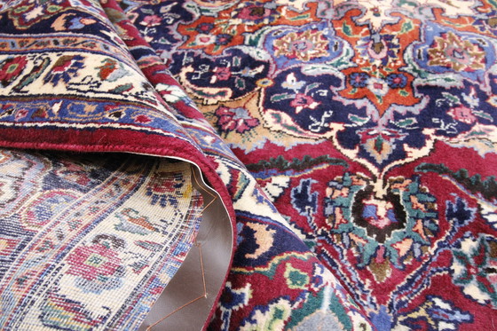 Image 1 of Original Handgeknüpfter Perserteppich Mashad 406 X 296 Cm Sehr Top Zustand Fein