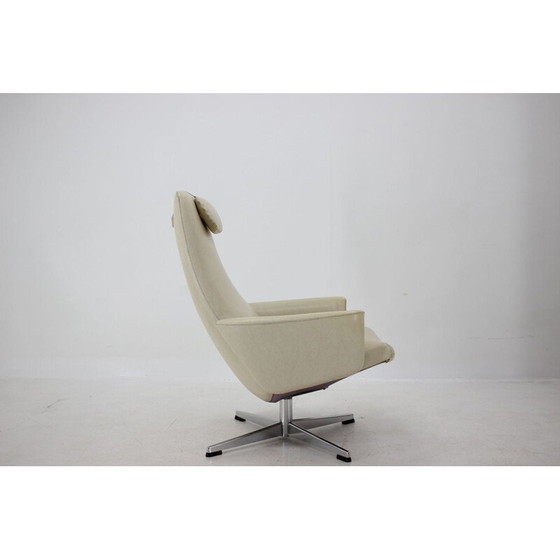 Image 1 of Vintage-Drehstuhl für Asko Schweden beige, 1970er Jahre