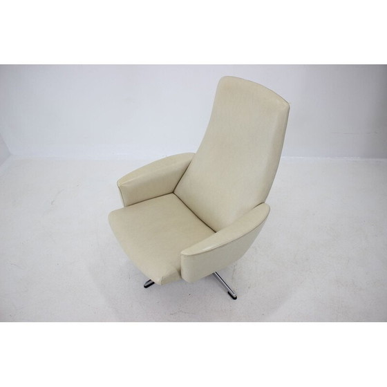 Image 1 of Vintage-Drehstuhl für Asko Schweden beige, 1970er Jahre