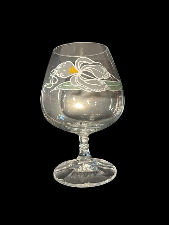 Image 1 of Vintage böhmischen Kristall Cognac Gläser