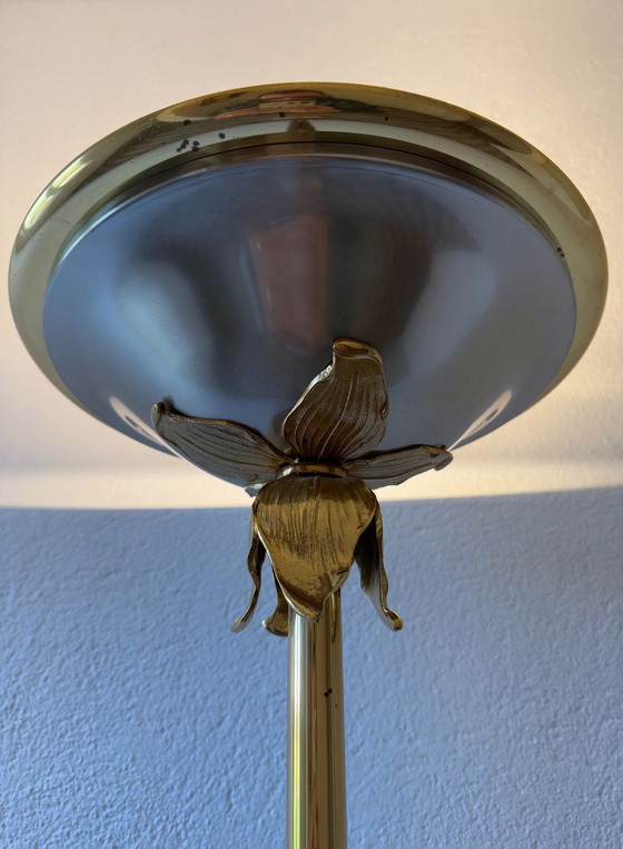 Image 1 of Stehlampe Messing Bronze 70er Jahre