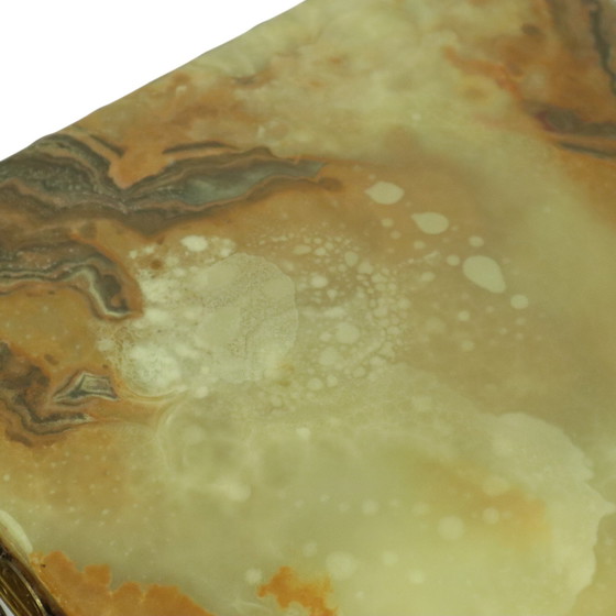 Image 1 of Nesting Tische Onyx Marmor Hollywood Regency