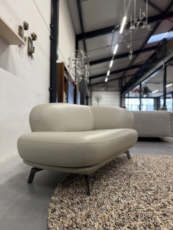 Image 1 of Leolux Flint Divan Sofa Wapiti Chuchubi Leder