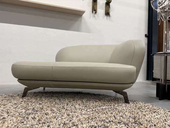 Image 1 of Leolux Flint Divan Sofa Wapiti Chuchubi Leder