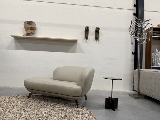 Image 1 of Leolux Flint Divan Sofa Wapiti Chuchubi Leder