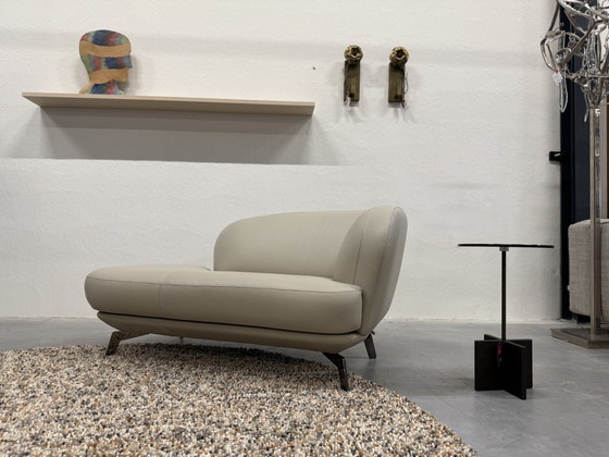 Image 1 of Leolux Flint Divan Sofa Wapiti Chuchubi Leder