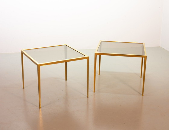 Image 1 of 2x Vereinigte Werkstätten Beistelltisch