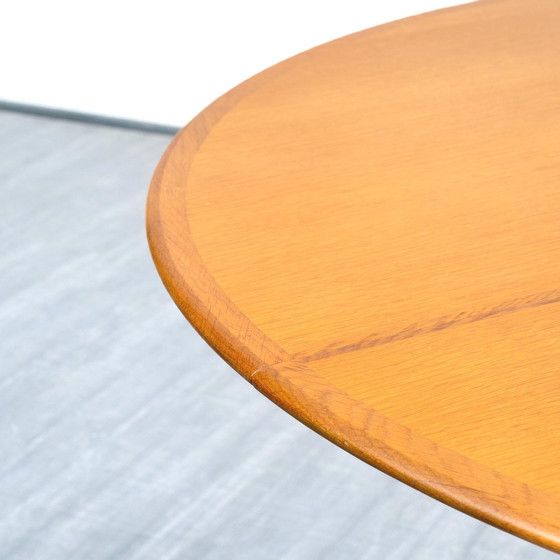 Image 1 of 70er Jahre Esstisch von Dyrlund Dänemark, Eiche, restauriert