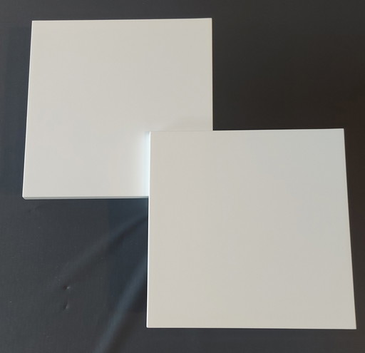 2x Studio Italia Puzzle doppelte quadratische Wand-Deckenleuchte