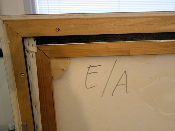 Image 1 of Schach, Siebdruck auf Leinen von Herman Brood