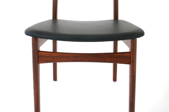 Image 1 of 4x Henning Kjaernulf for Bruno Hansen,  Danish Teak dining chair / Stuhl, like new, without signs of wear