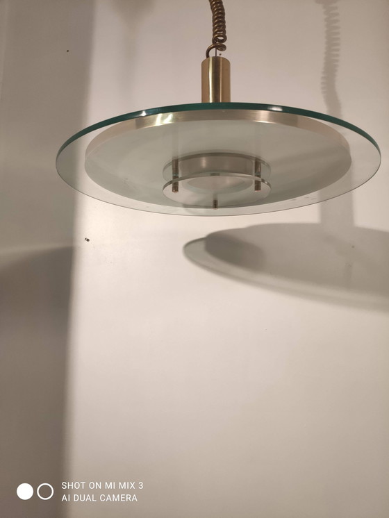 Image 1 of Messinglampe Goldoptik