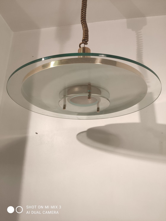 Image 1 of Messinglampe Goldoptik