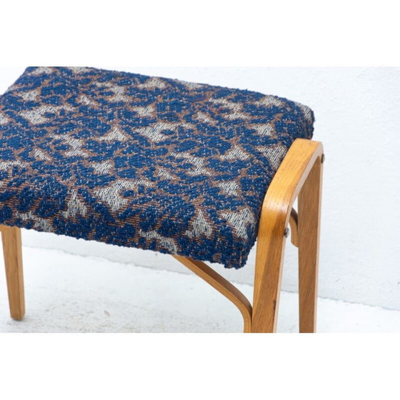 Image 1 of Paar alte Bugholzhocker von Ludvík Volák für Dřevopodnik Holešov, Tschechische Republik 1970