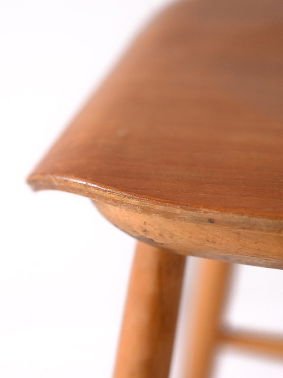 Image 1 of 1960S skandinavischen Pinnstolar Stuhl - Vintage Teak & Birke Holz - Mid-Century Modern Design