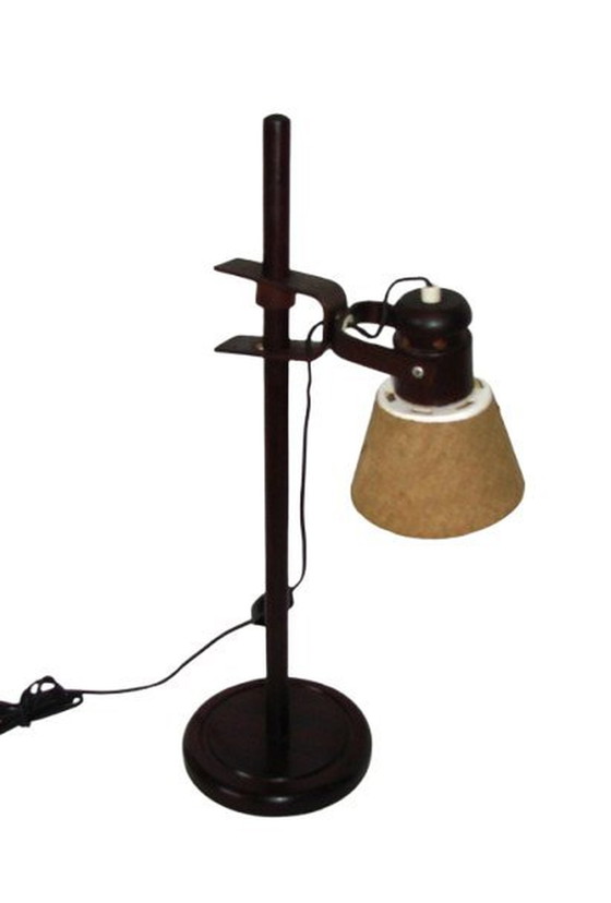 Image 1 of Schwedische Tischlampe, Gb Solbackens Svarveri, 1970S
