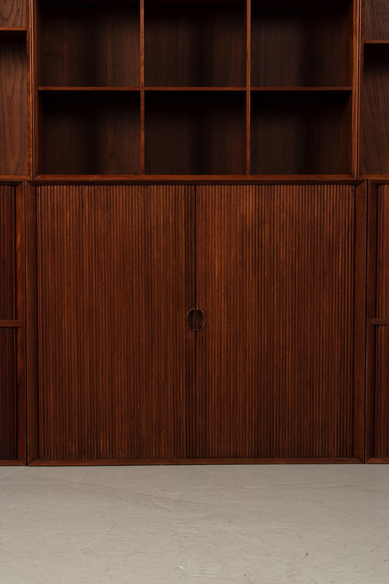 Image 1 of 9-teiliger Schrank von Peter Hvidt & Orla Mølgaard-Nielsen